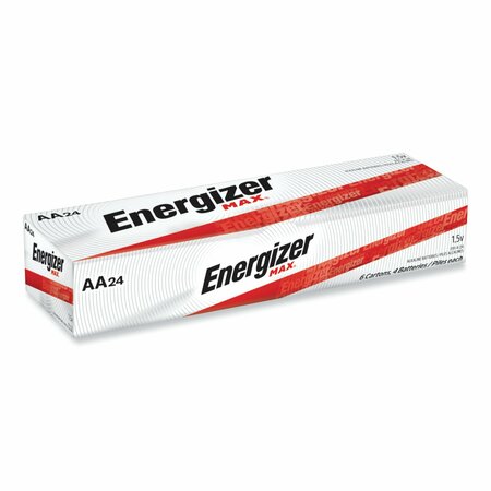 Energizer MAX AA Alkaline Batteries, 1.5 V, 24PK E91BX